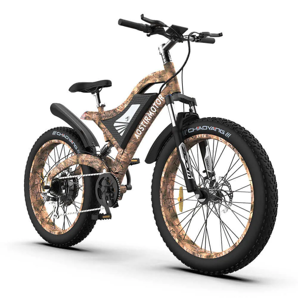 Aostirmotor S18-1500 Hunting Fishing Off Road Electric Bike