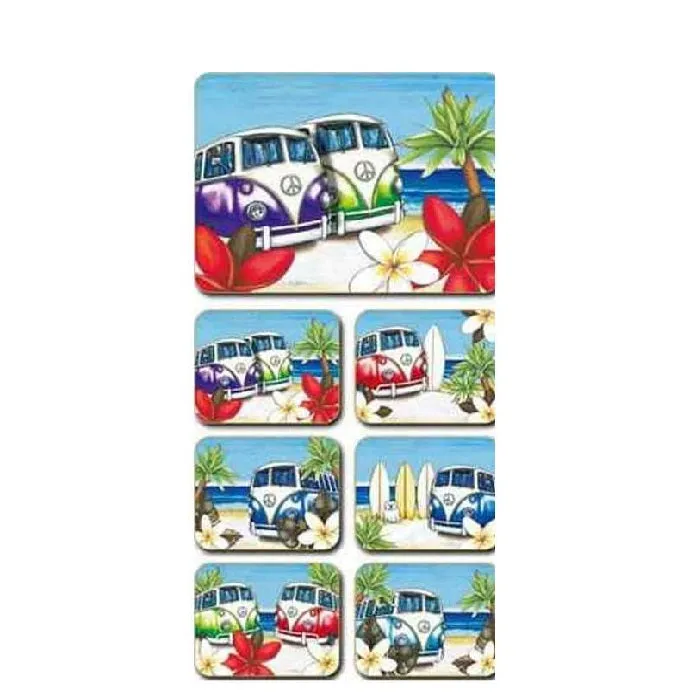 Beach Kombi Placemats