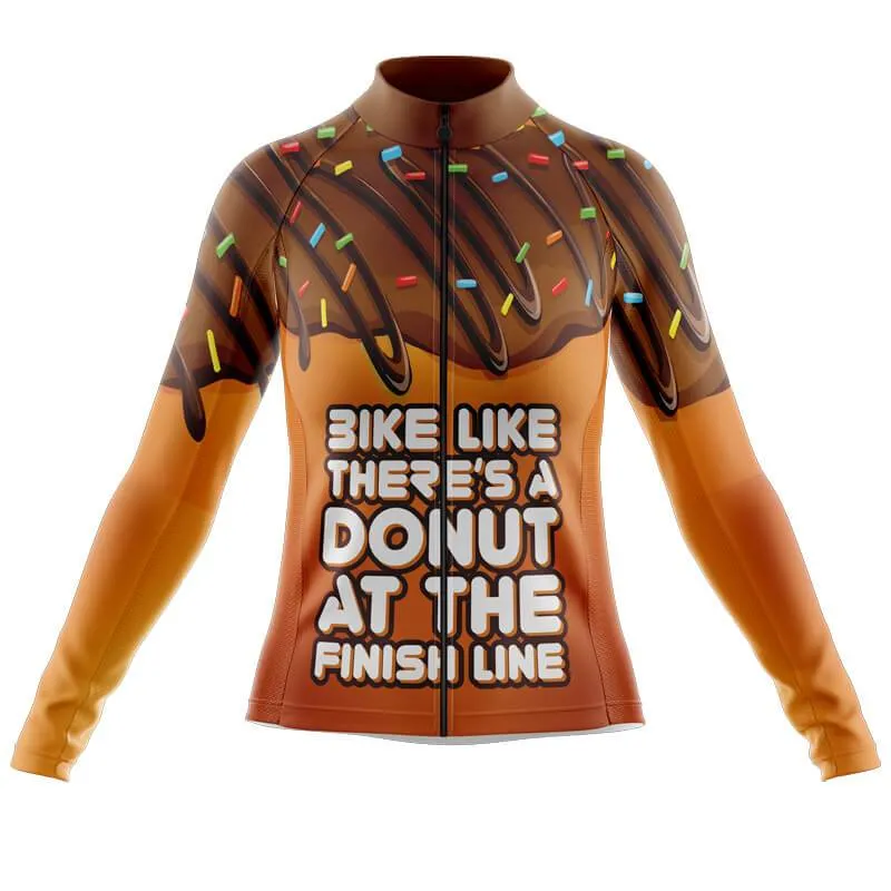 Bike Like There's a Donut Thermal Club Jersey (V1)