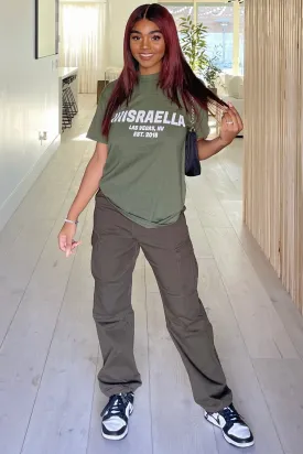 Classic Israella Tee (Olive Green)