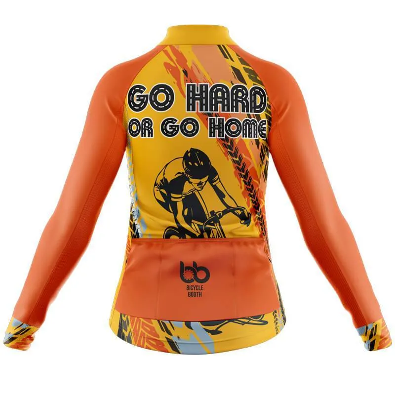 Go Hard or go Home (Orange) Thermal Club Jersey