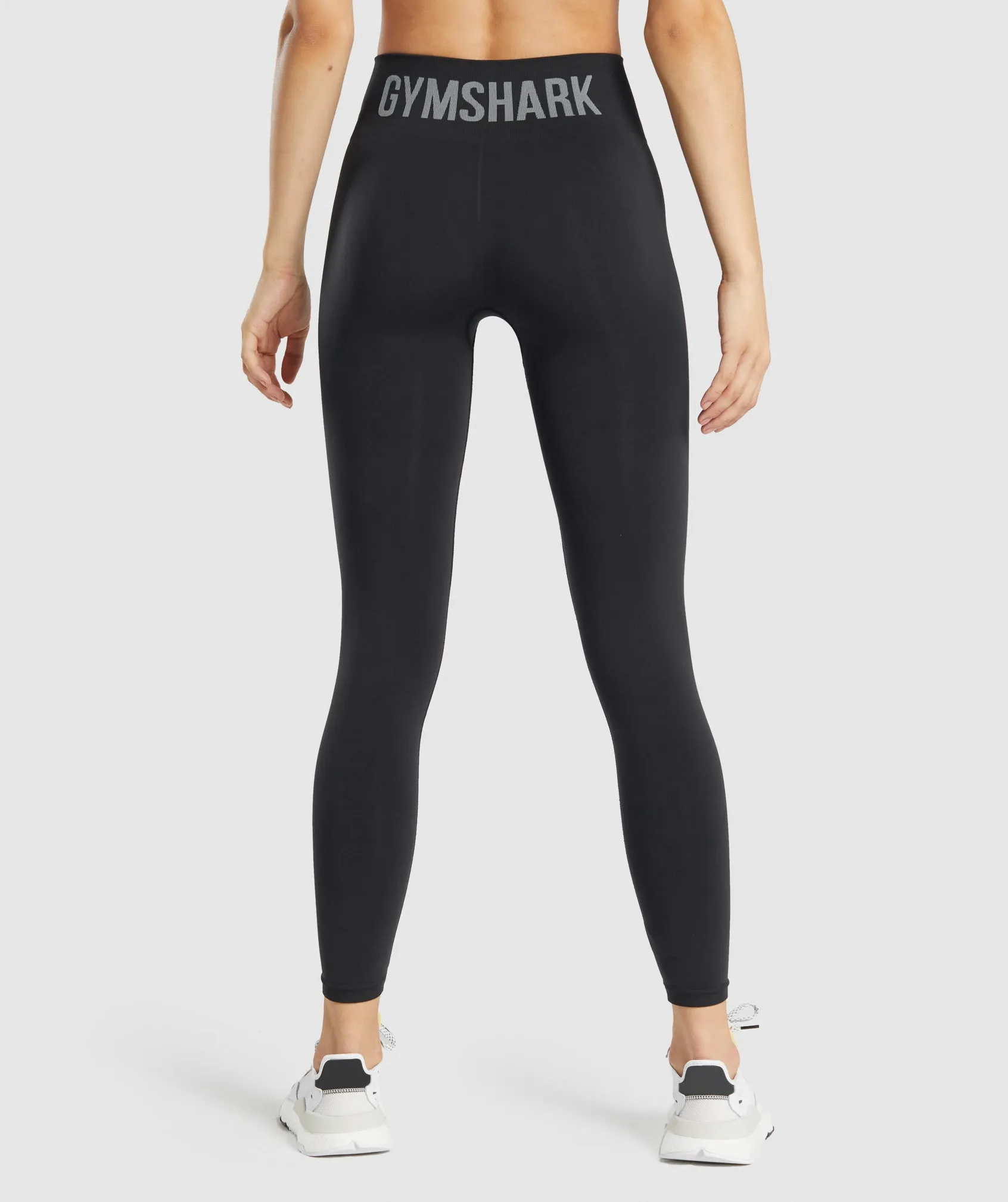 Gymshark Fit Seamless Mid Rise Leggings - Black