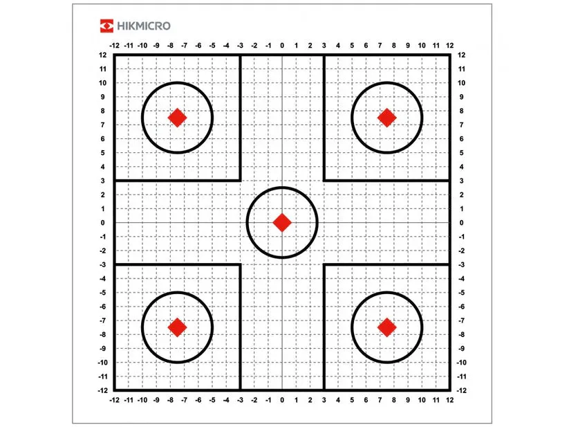 HikMicro Thermal Zeroing Targets