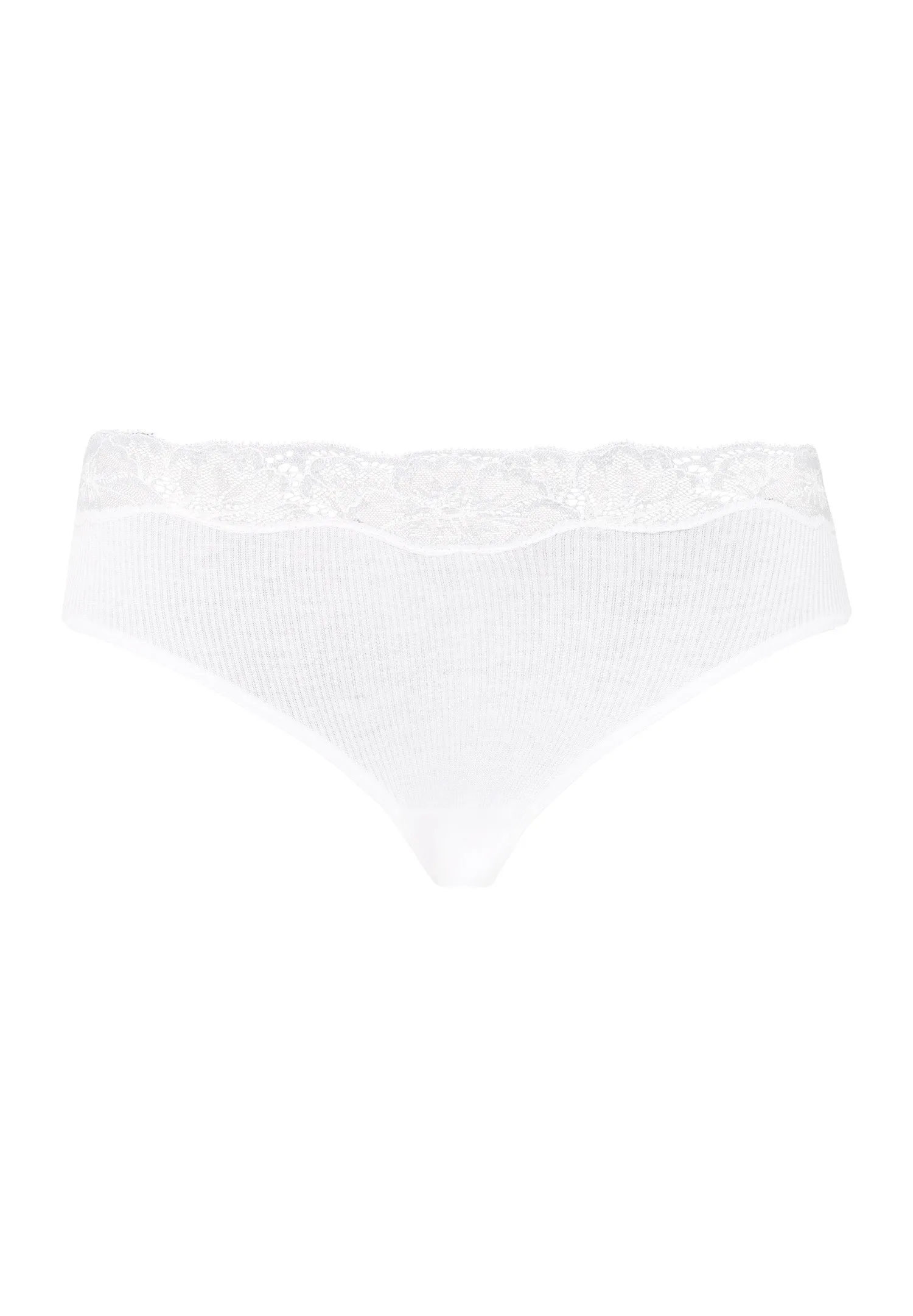 Lace Delight Hi Cut Brief | White 71378-101