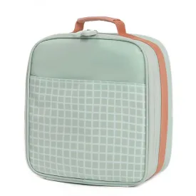 Monnëka Thermal Lunch Bag | Stripes Sage