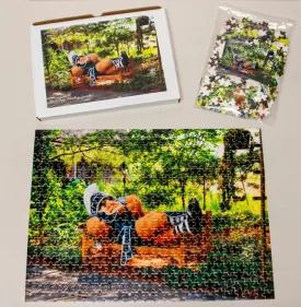 MSU Healing Gardens Sparty in the Garden Puzzle