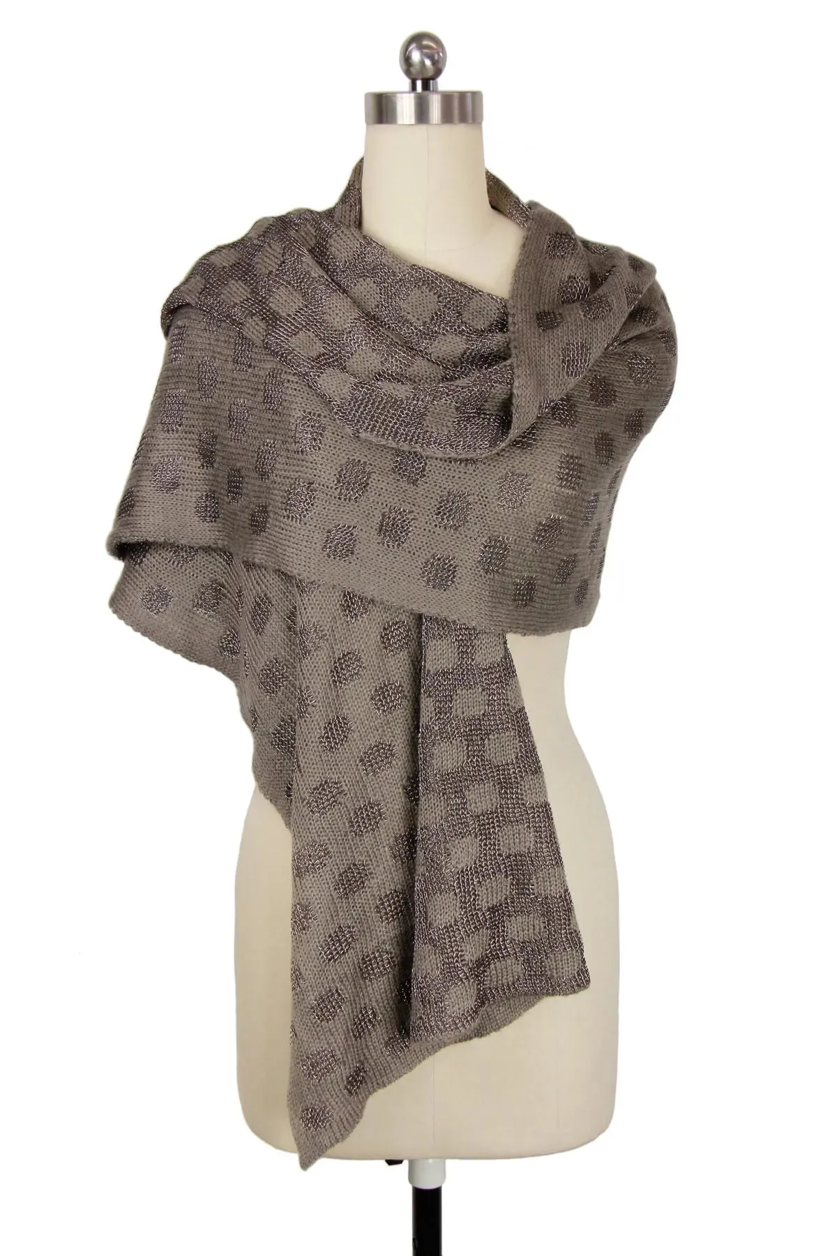 Nialey Polka Dot Scarf