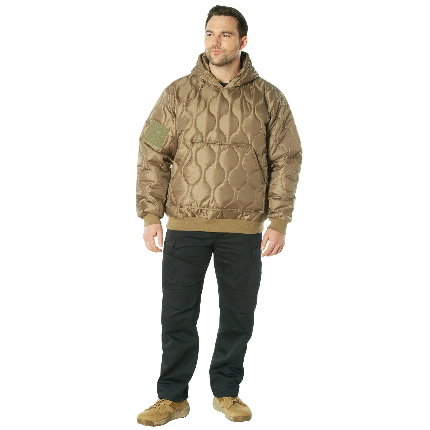 Quilted Woobie Hooded Sweatshirt