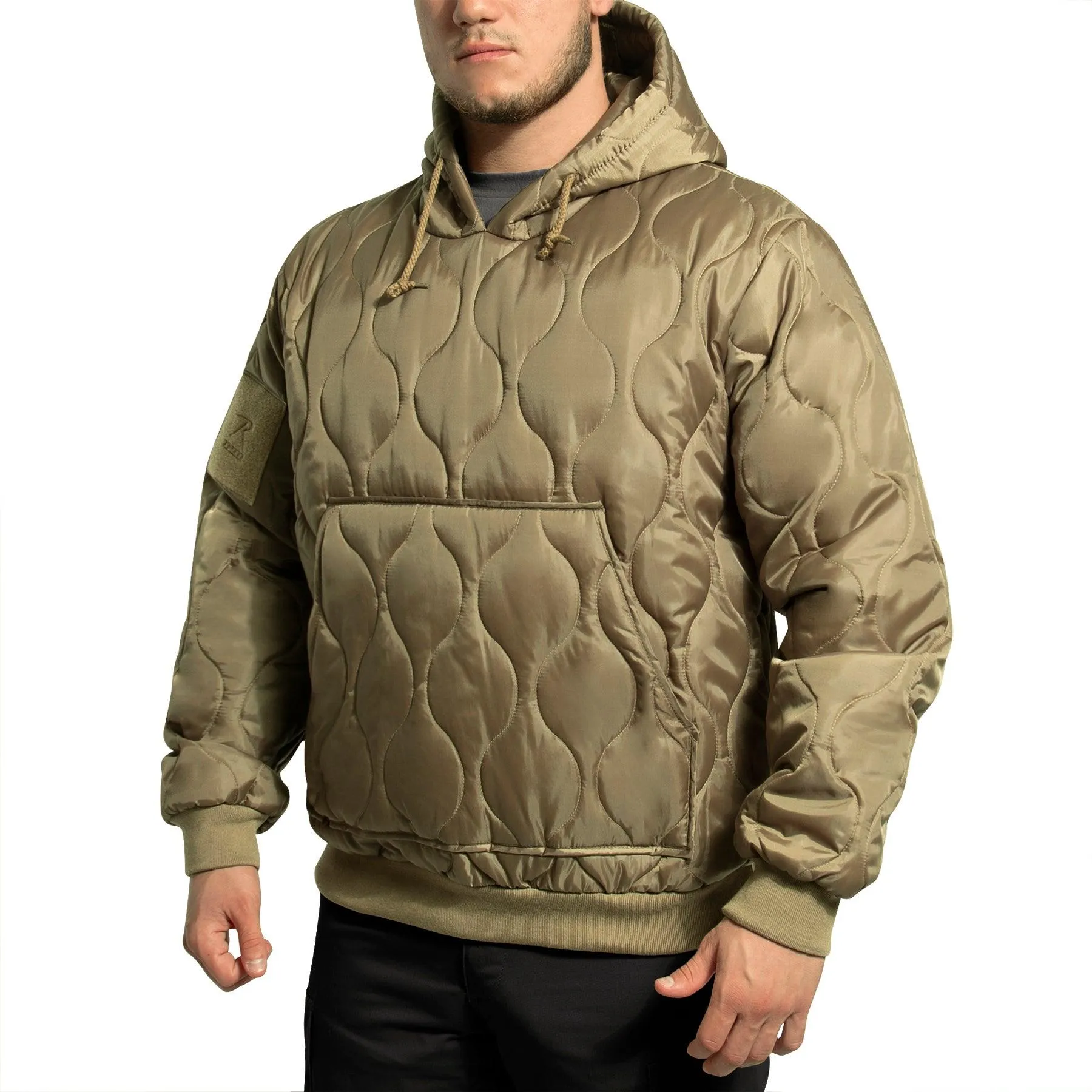 Quilted Woobie Hooded Sweatshirt