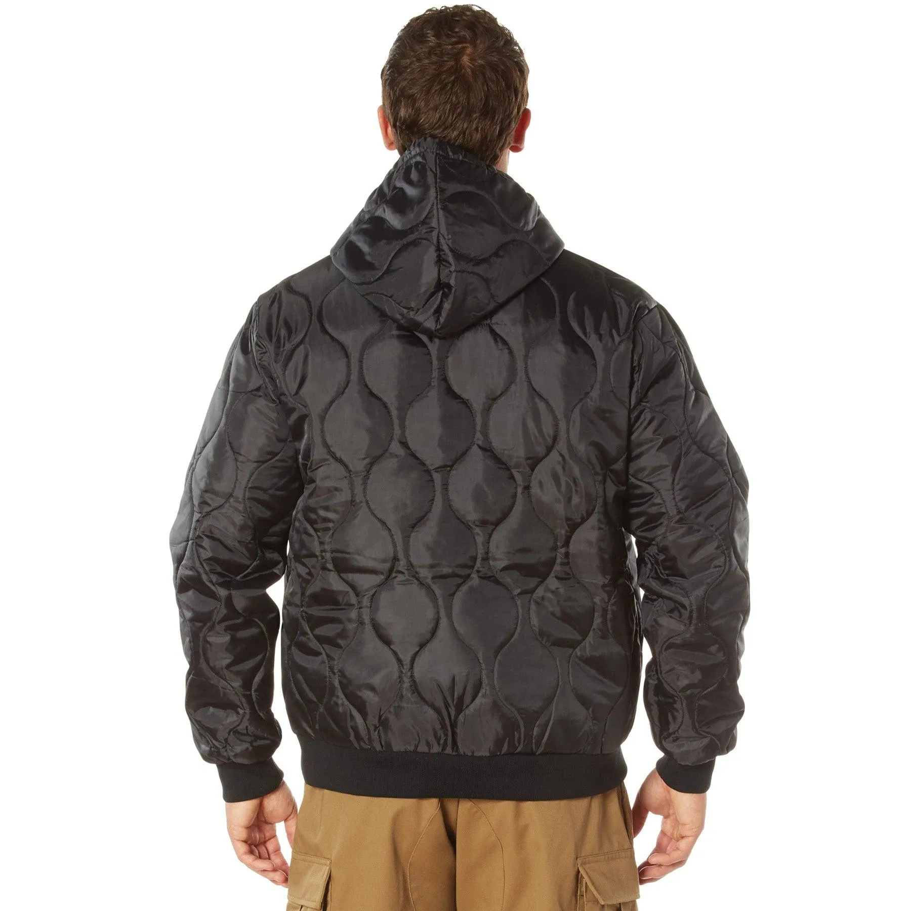 Quilted Woobie Hooded Sweatshirt