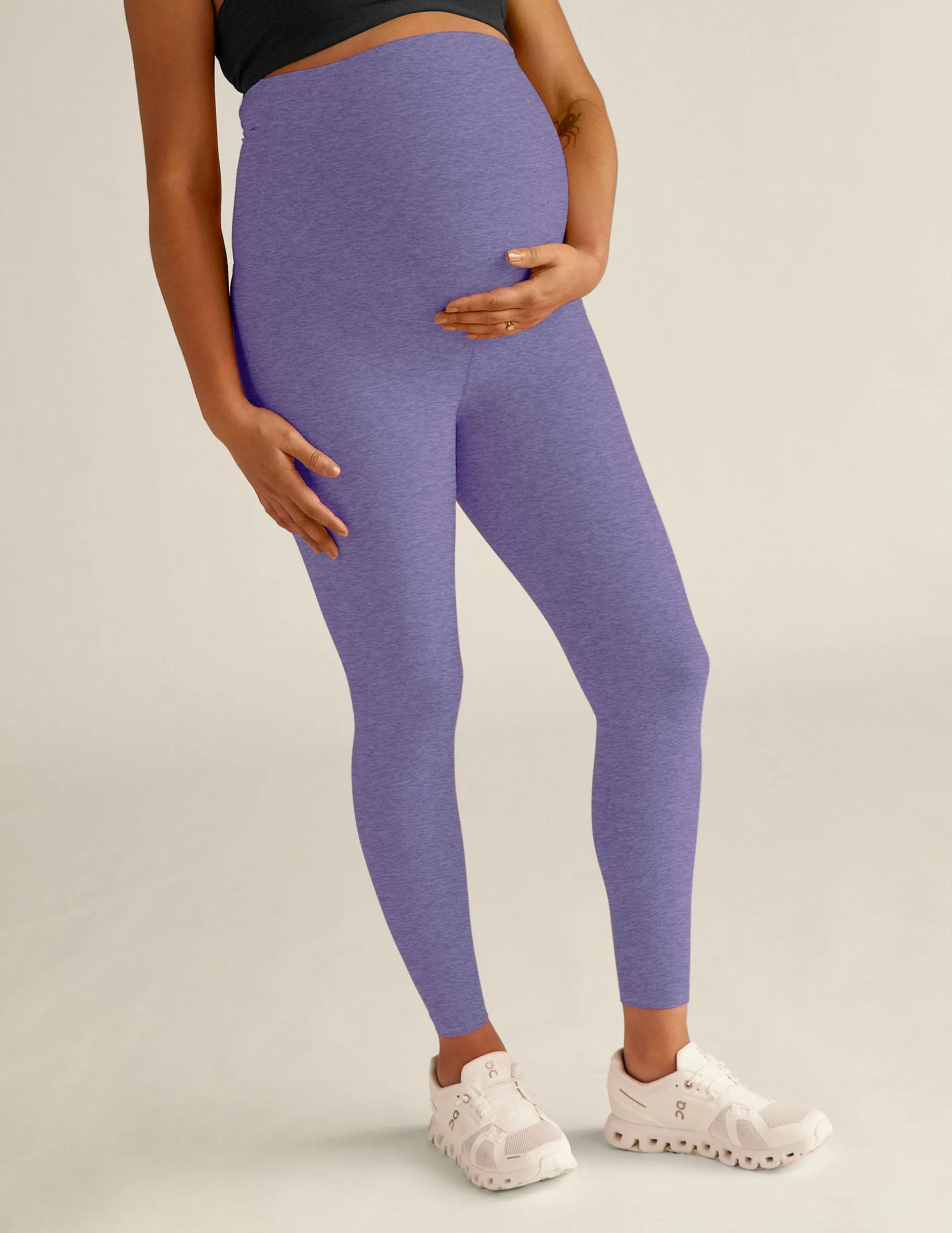 Spacedye Love the Bump Midi Maternity Legging