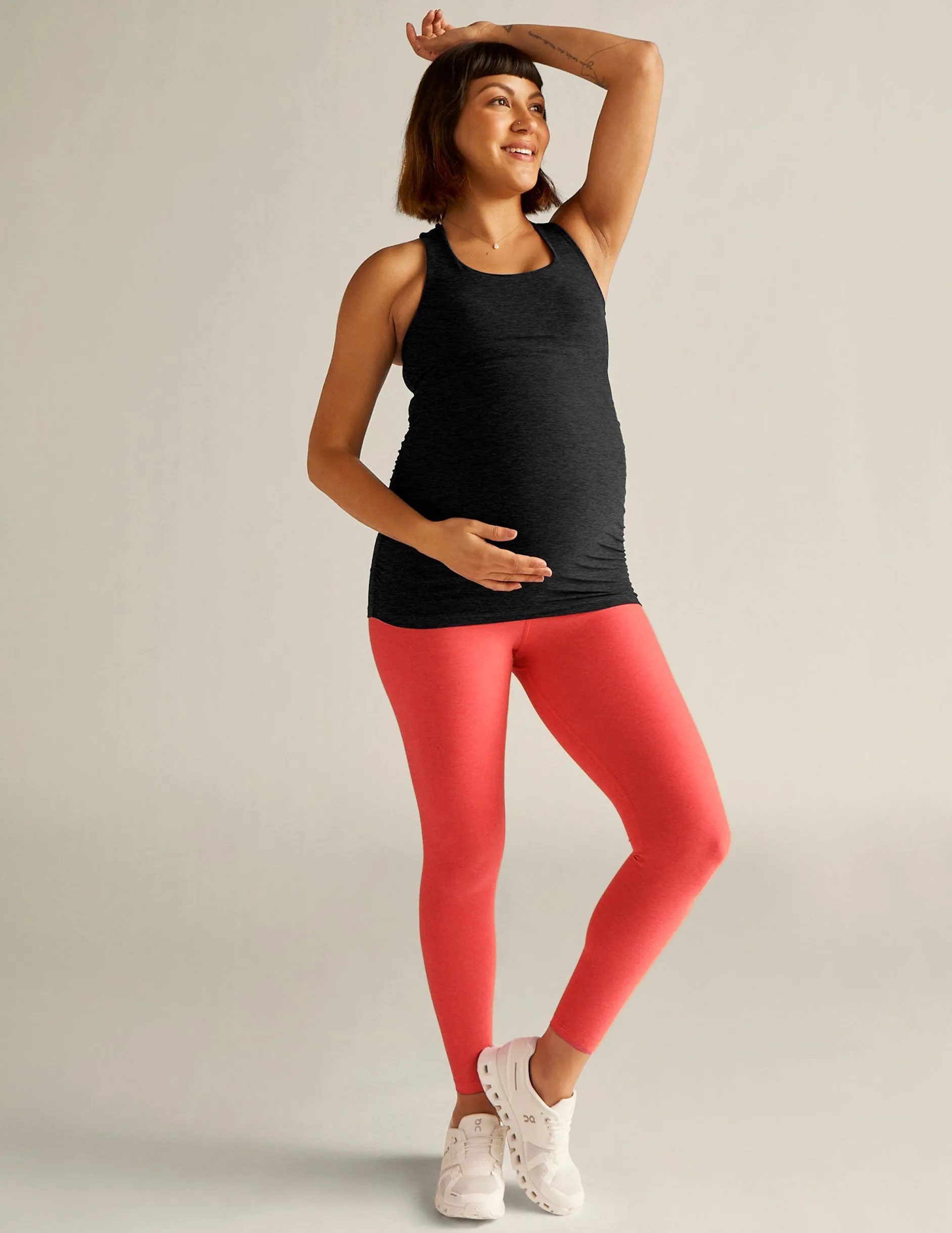 Spacedye Love the Bump Midi Maternity Legging