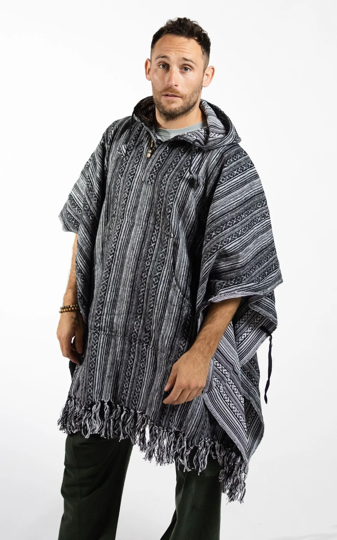 Thick Cotton Poncho