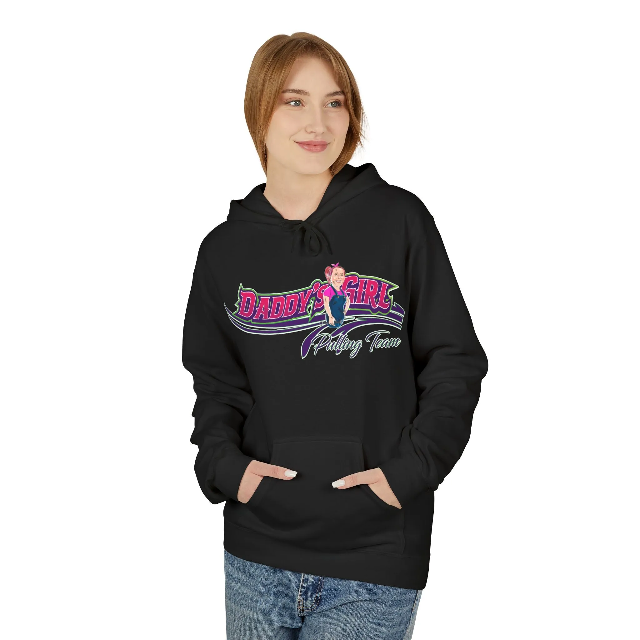 Unisex Midweight Softstyle Fleece Hoodie - DADDY'S GIRL